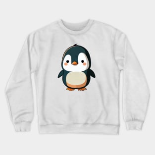 Cute Kawaii Penguin Cartoon Crewneck Sweatshirt